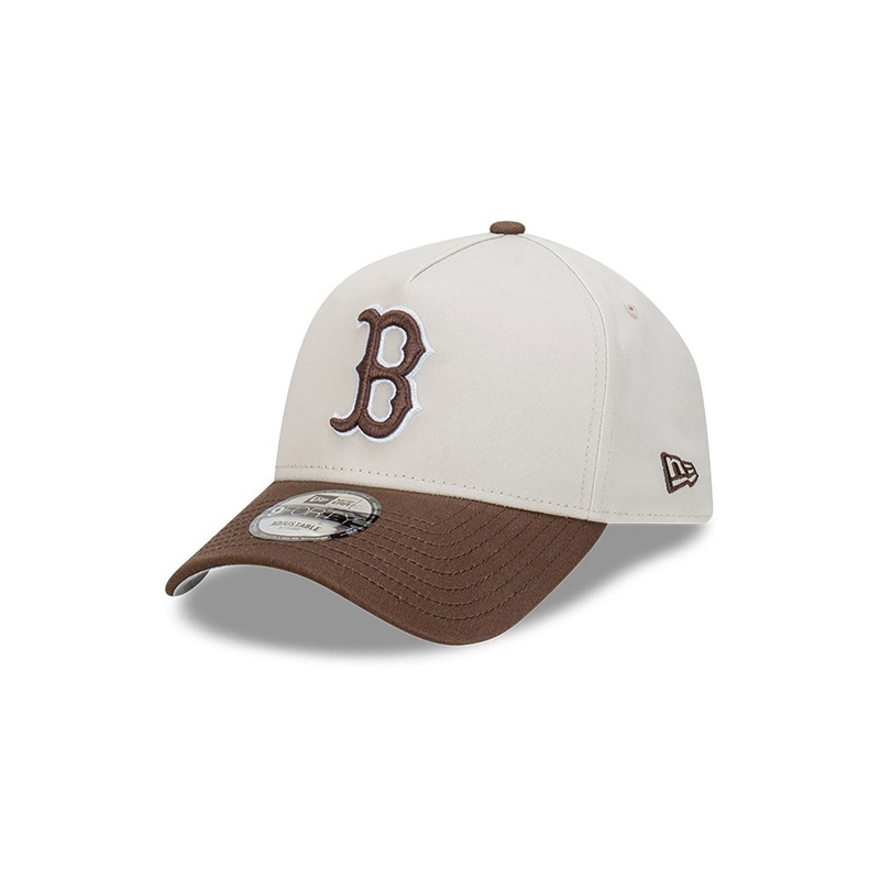Boston Red Sox 9FORTY Apac Vintage Stone/Brown Cap One Size