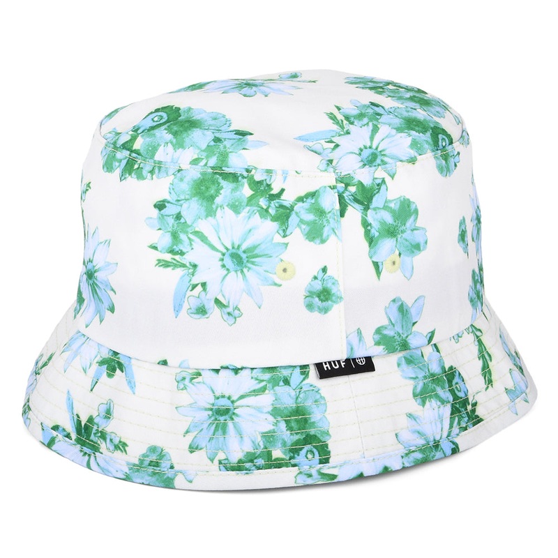 HUF Dazy Bucket Hat – White Small/Medium