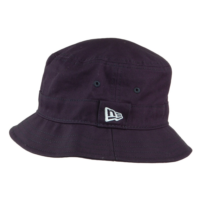 New Era Essential Cotton Bucket Hat XIX – Navy Blue S