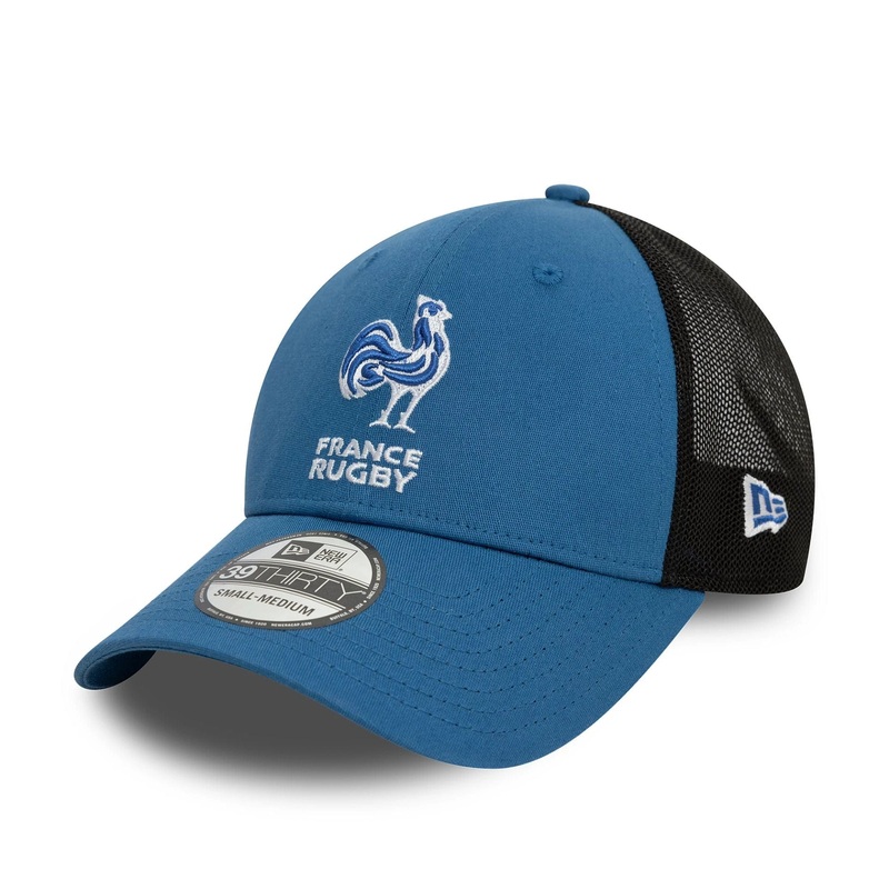 French Federation Of Rugby Seasonal Blue 39THIRTY Stretch Fit Cap XS-S