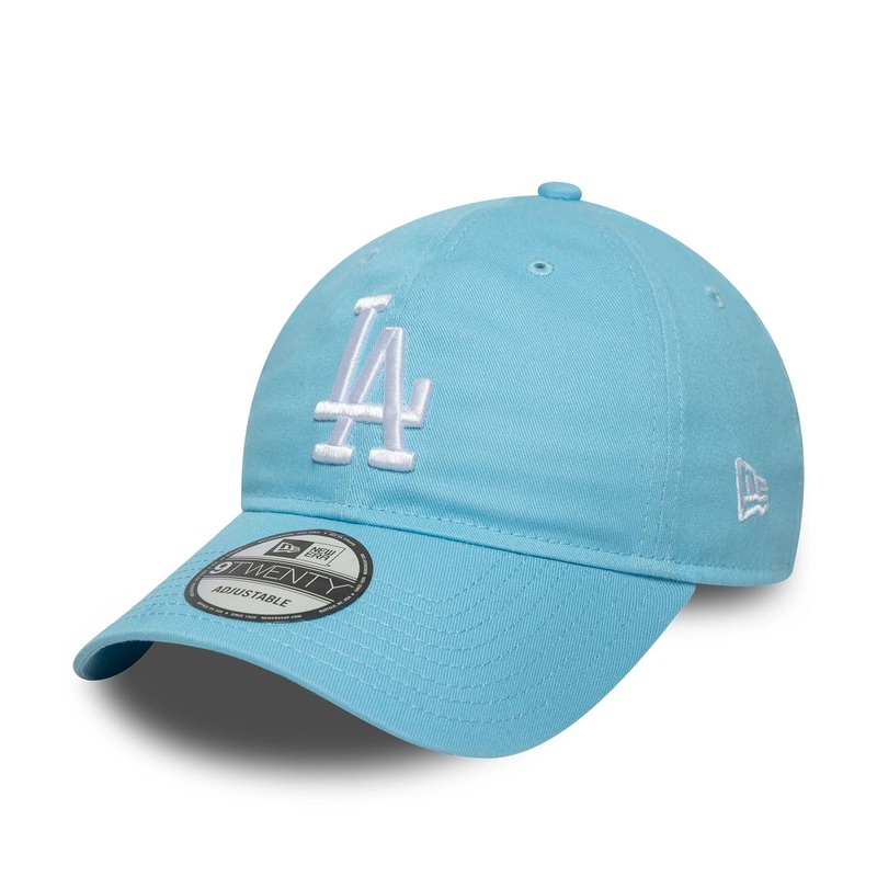 LA Dodgers MLB League Essential Pastel Blue 9TWENTY Adjustable Cap OSFM