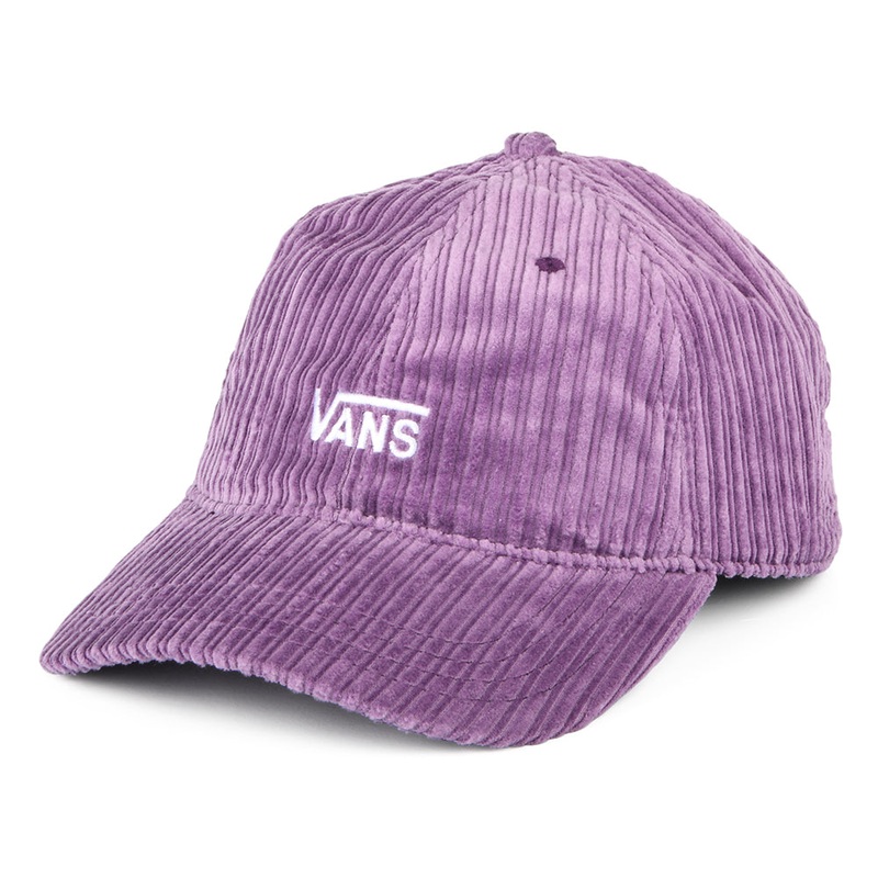 Vans Hats Hosmer Jumbo Cord Baseball Cap – Purple Adjustable