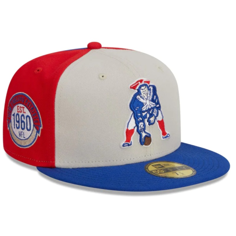 New Era New England Patriots 2023 Sideline Historic 59FIFTY Fitted Hat