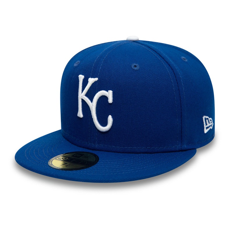 Kansas City Royals 59FIFTY MLB AC Perf Blue Cap 6-7/8