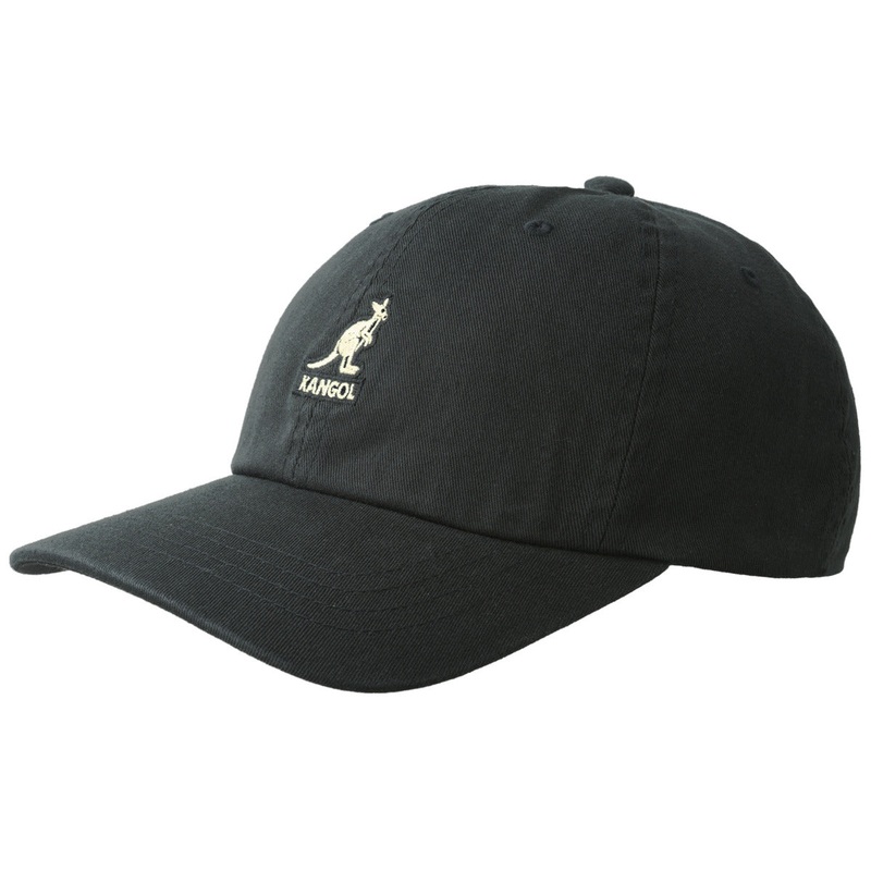 WASHED BASEBALL (Black) One Size