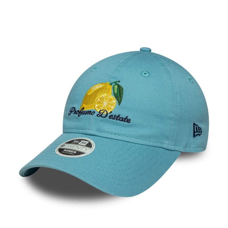 Womens New Era Phrase Pastel Blue 9TWENTY Adjustable Cap OSFM