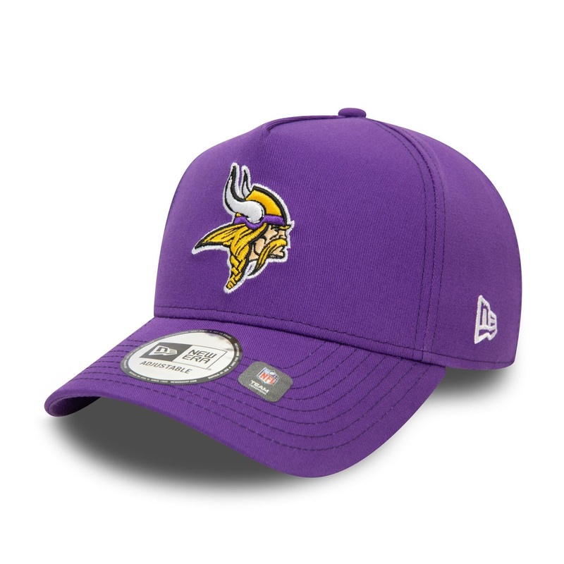 Minnesota Vikings E-Frame NFL Official Team Colours Purple Cap One Size