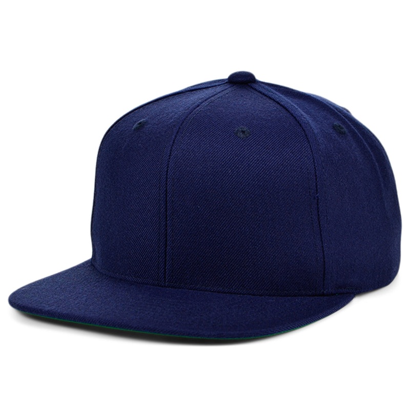 YP Classics Blank Snapback – Navy Adjustable