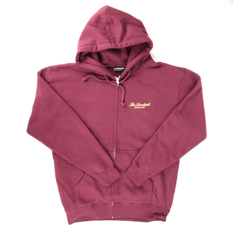 The Hundreds Love Zip-Up (Maroon) m