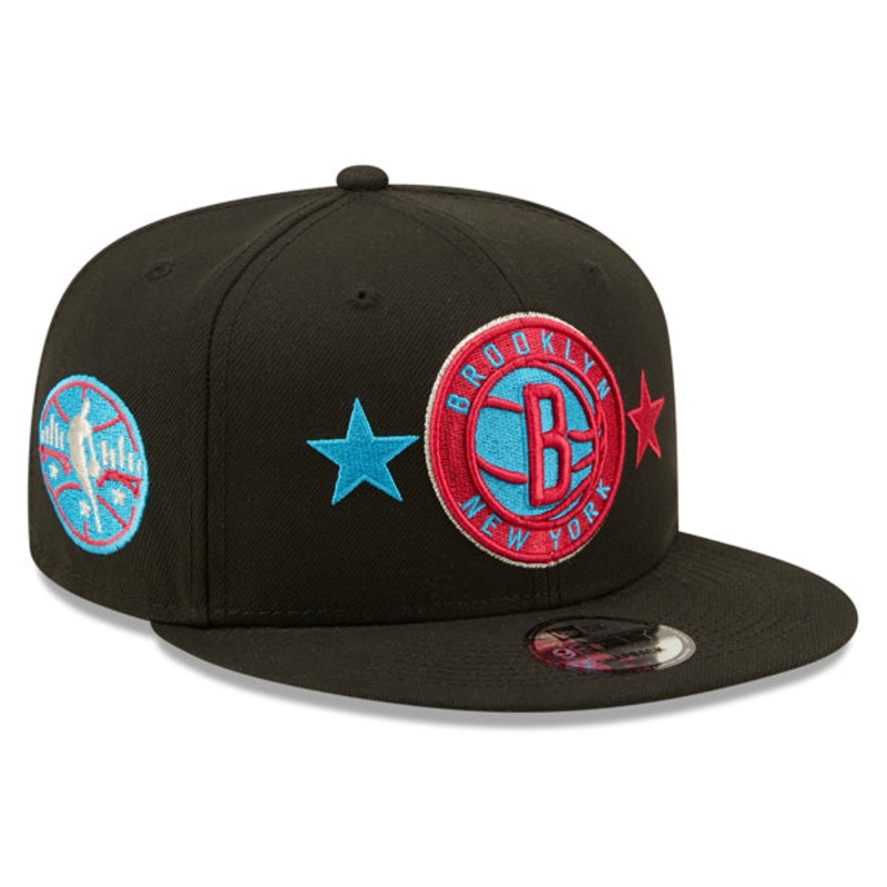 Brooklyn Nets New Era 2022 NBA All-Star Game Starry 9FIFTY Snapback Adjustable Hat – Black