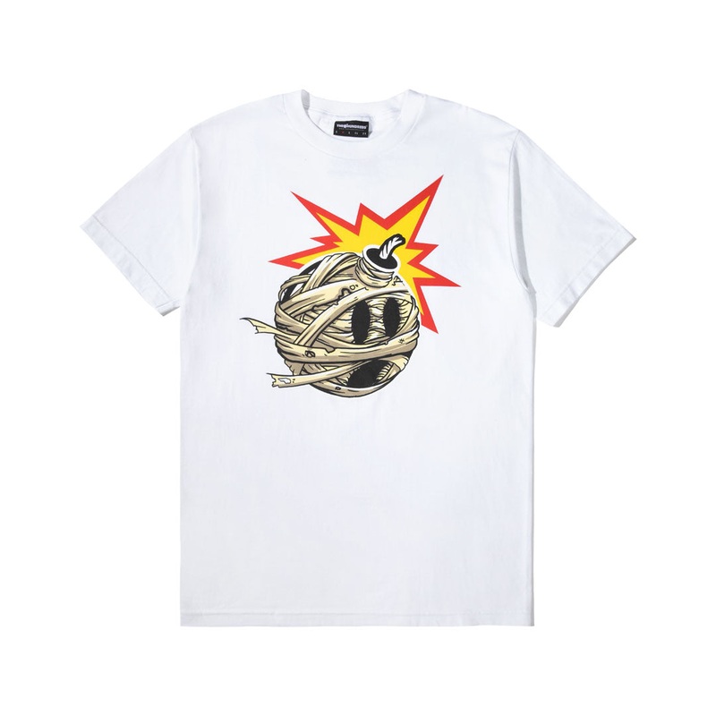 THE HUNDREDS x BLUE THE GREAT Mummified Adam T-Shirt (White) m