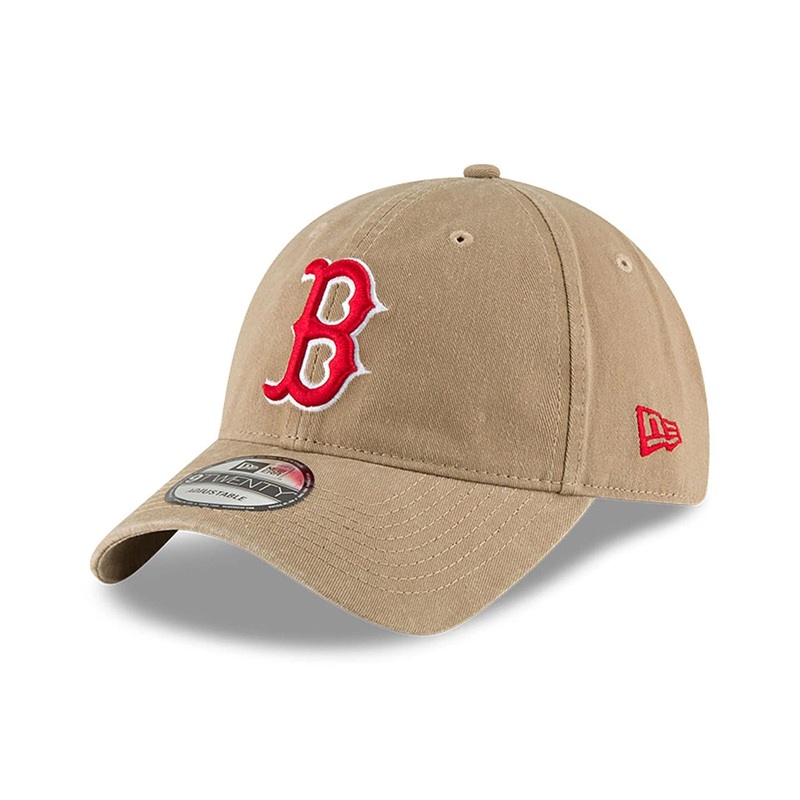 Boston Red Sox MLB Core Classic Beige 9TWENTY Adjustable Cap OSFM
