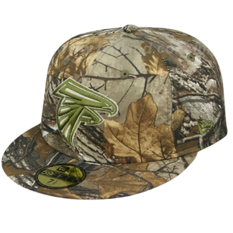 New Era Atlanta Falcons Realtree Camo 59FIFTY Fitted Hat