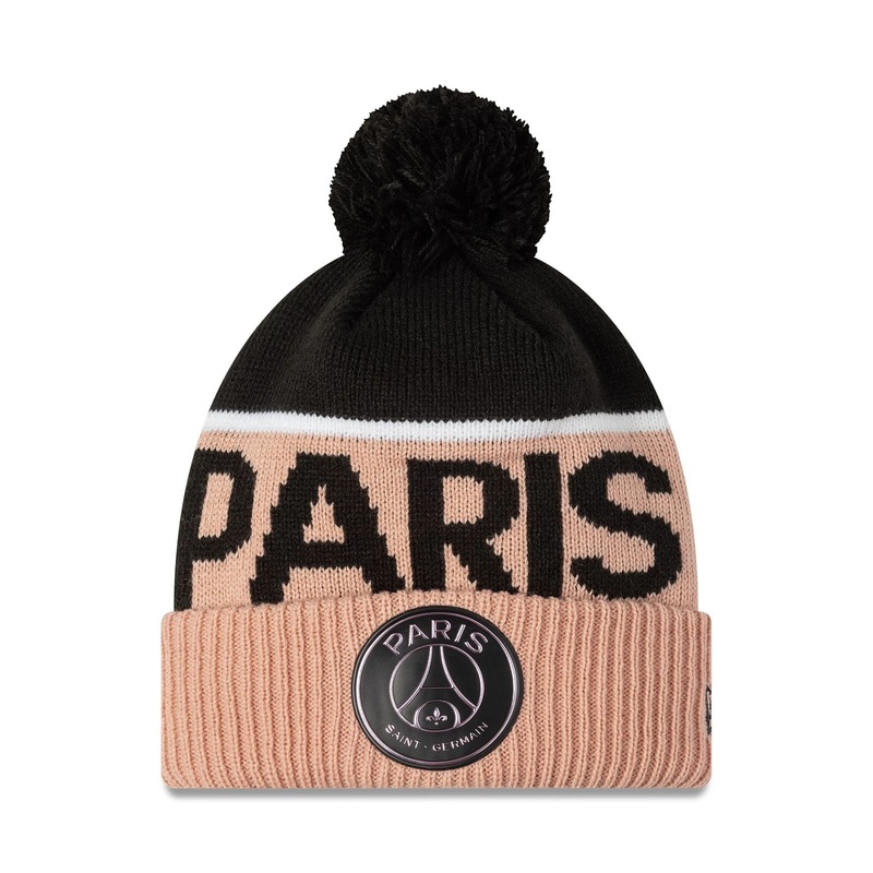 Paris Saint-Germain Pastel Pink Sport Knit Beanie Hat OSFM