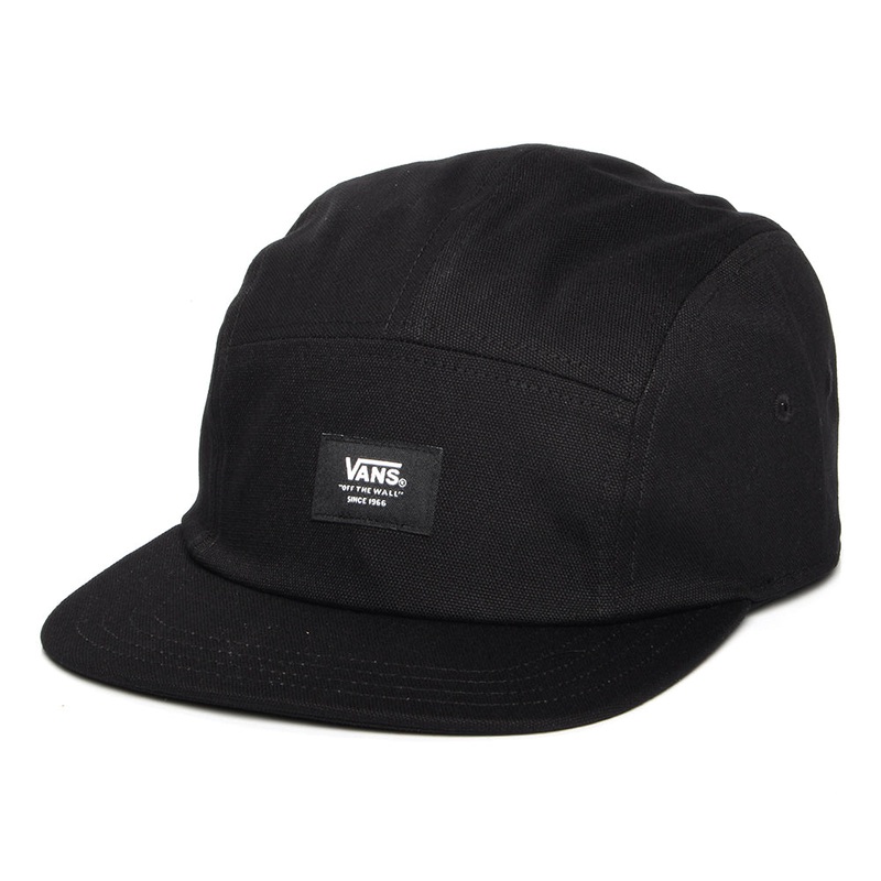 Vans Hats Easy Patch 5 Panel Cap – Black Adjustable
