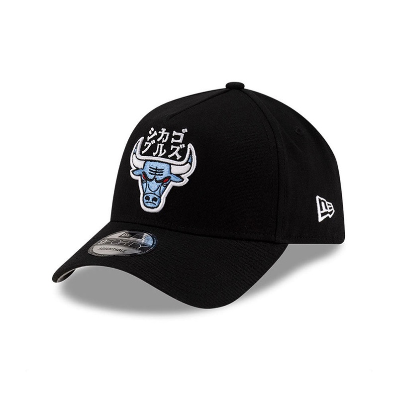 Chicago Bulls 9FORTY A-Frame Hyperfly Black Cap One Size