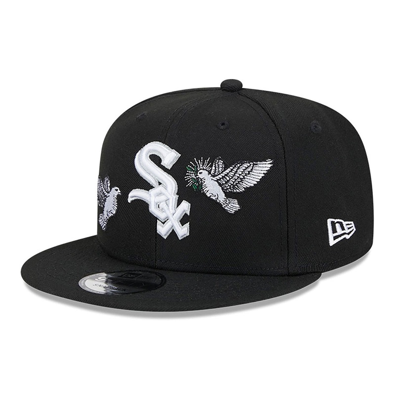 Chicago White Sox 9FIFTY Peace Black Cap One Size