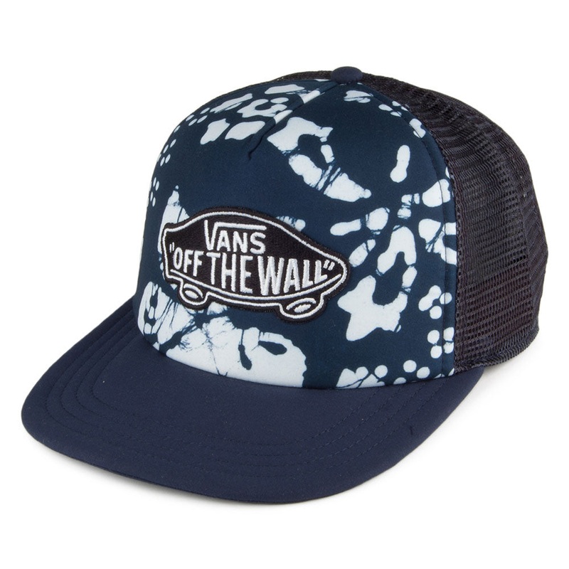 Vans Hats Classic Patch Plus Trucker Cap – Blue Adjustable