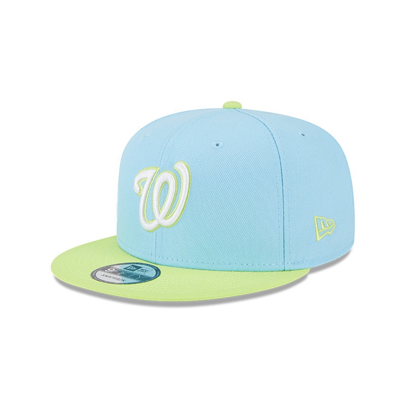 Washington Nationals New Era SEASONS CHANGE 9Fifty Snapback Hat – Sky/Cyber