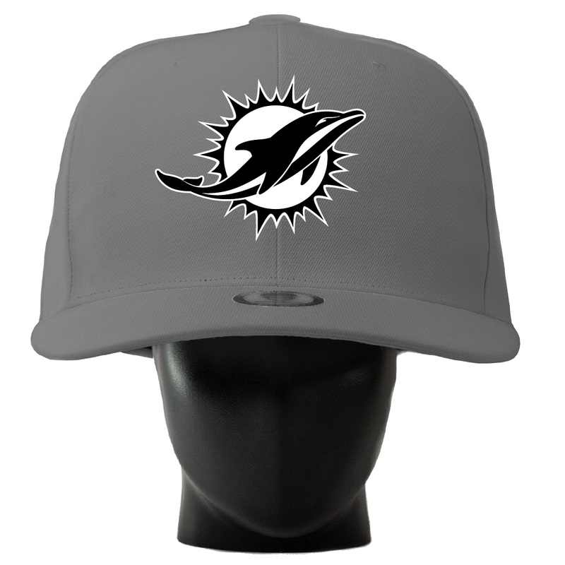 Miami Dolphins “Midnight” Noggin Grey (S/M)
