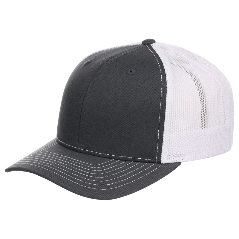 Richardson 112 Trucker – Charcoal/White Adjustable