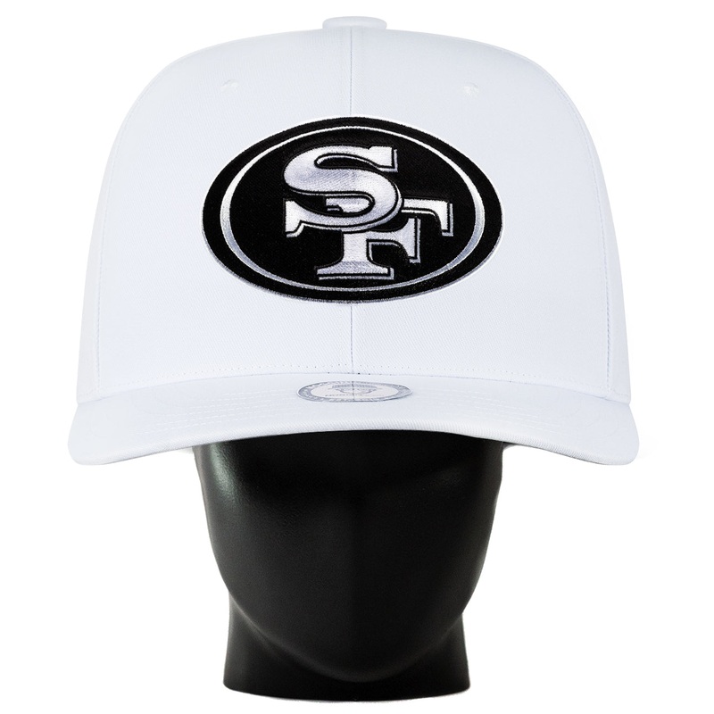 San Francisco 49ers “Blank Canvas” Noggin White (S/M)