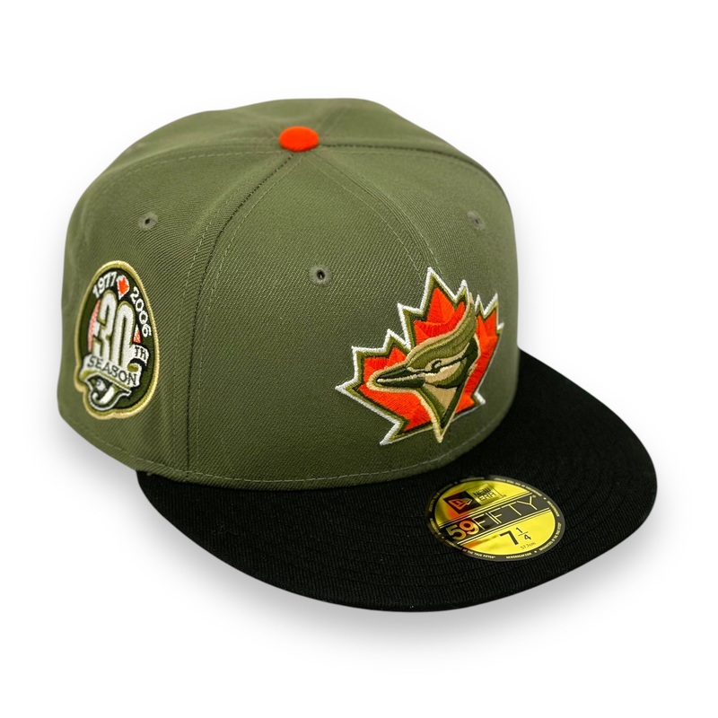 TORONTO BLUEJAYS (OLIVE) “30TH ANN” NEW ERA 59FIFTY FITTED 67/8