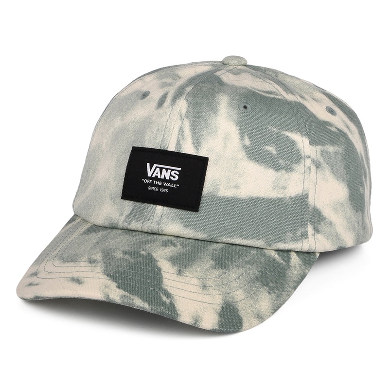 Vans Hats Tie Dye Curved Brim Baseball Cap – Green Adjustable