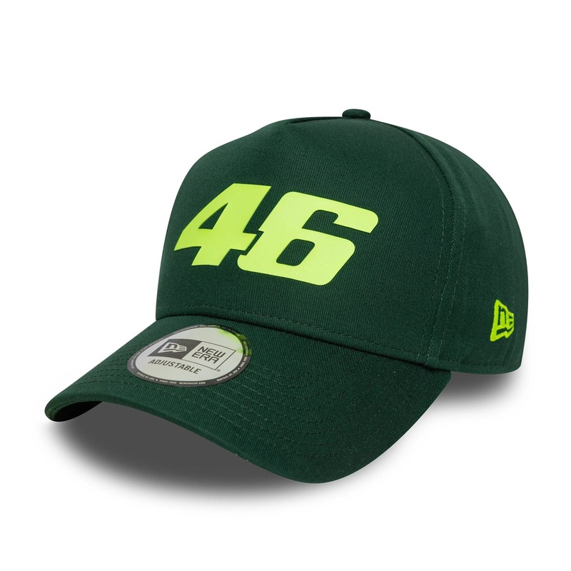 VR46 Seasonal Dark Green 9FORTY E-Frame Trucker Adjustable Cap OSFM