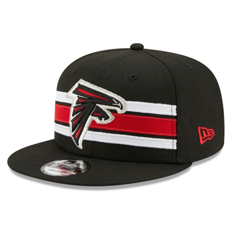 Atlanta Falcons New Era NFL THROWBACK STRIKE 9Fifty Snapback Hat – Black