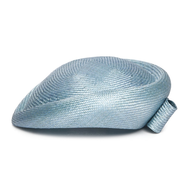 Whiteley Hats Alexia Straw Pillbox Hat – Bluebell 1-Size