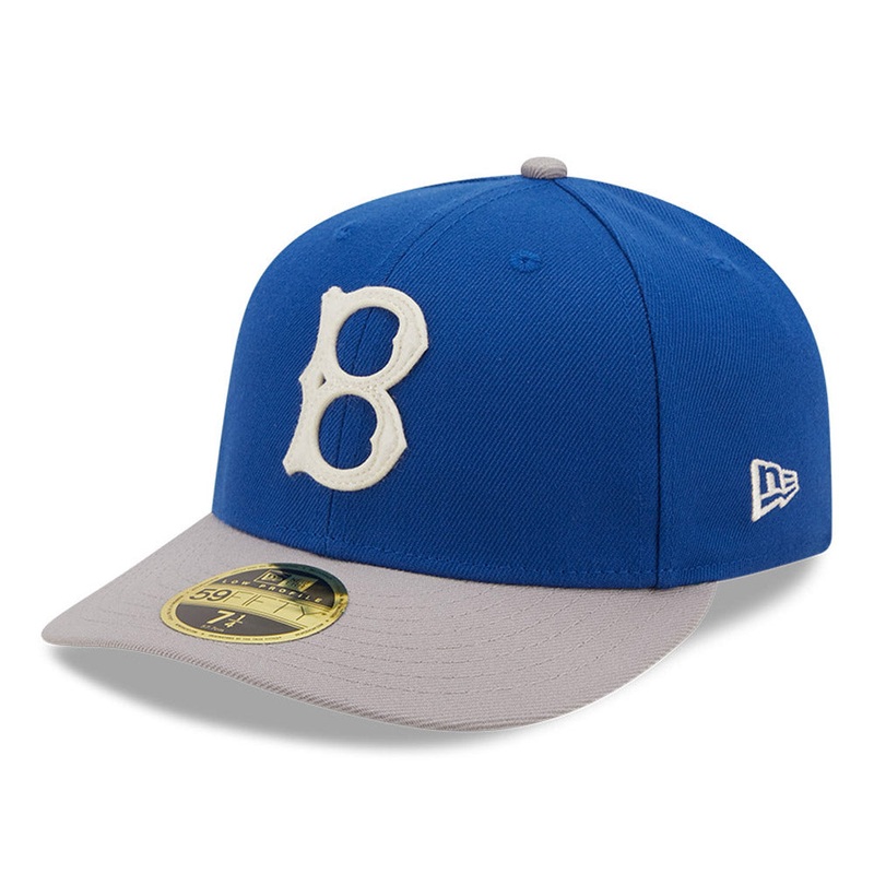 Brooklyn Dodgers 59FIFTY Low Profile Cooperstown Royal Cap 7