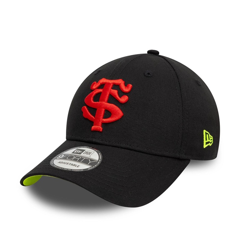 Stade Toulousain Fluoro Black 9FORTY Adjustable Cap OSFM
