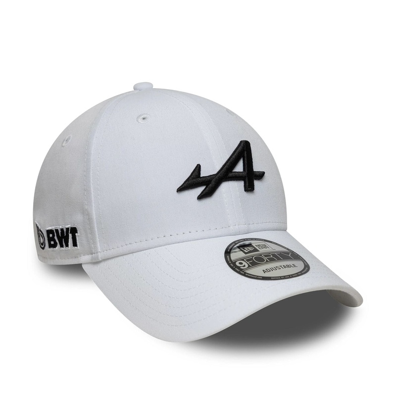 Alpine Racing Essential White 9FORTY Adjustable Cap OSFM