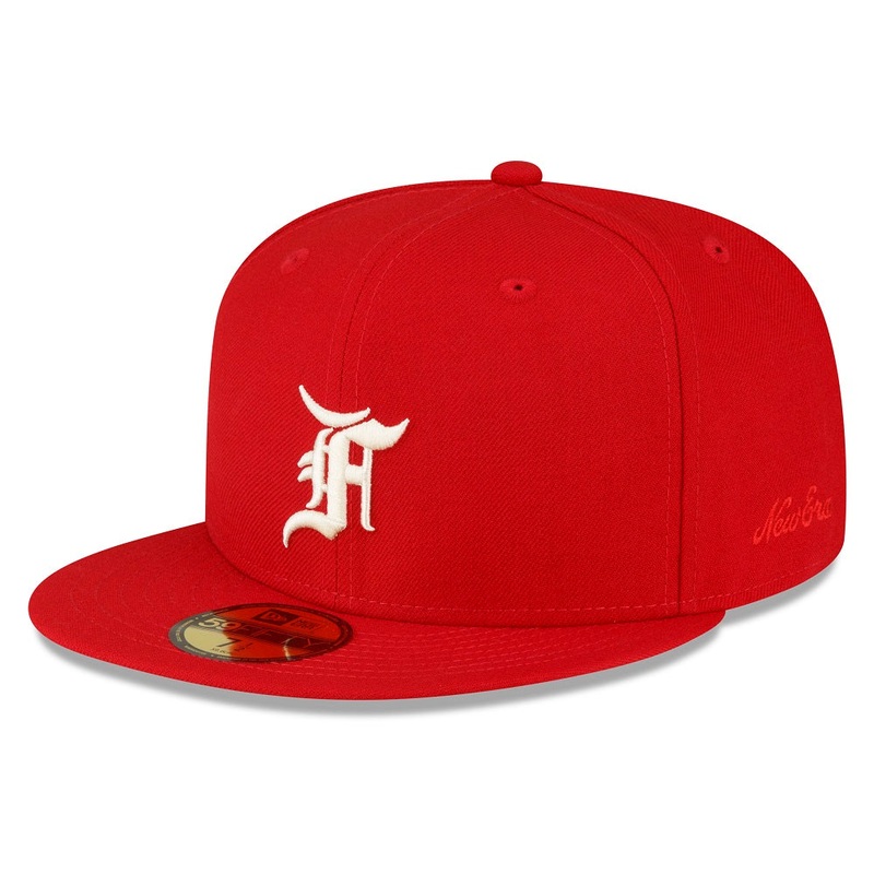 Cincinnati Reds  59FIFTY Fear Of God Ballpark Red/White Cap 7