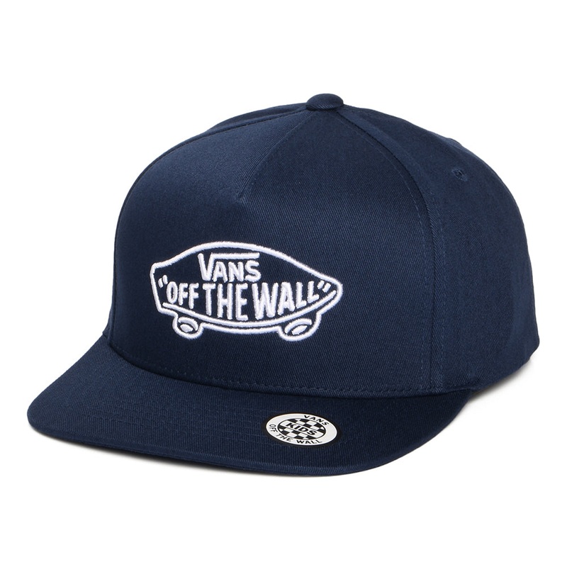 Vans Hats Kids Classic Patch Snapback Cap – Navy Blue CHILD ADJ.