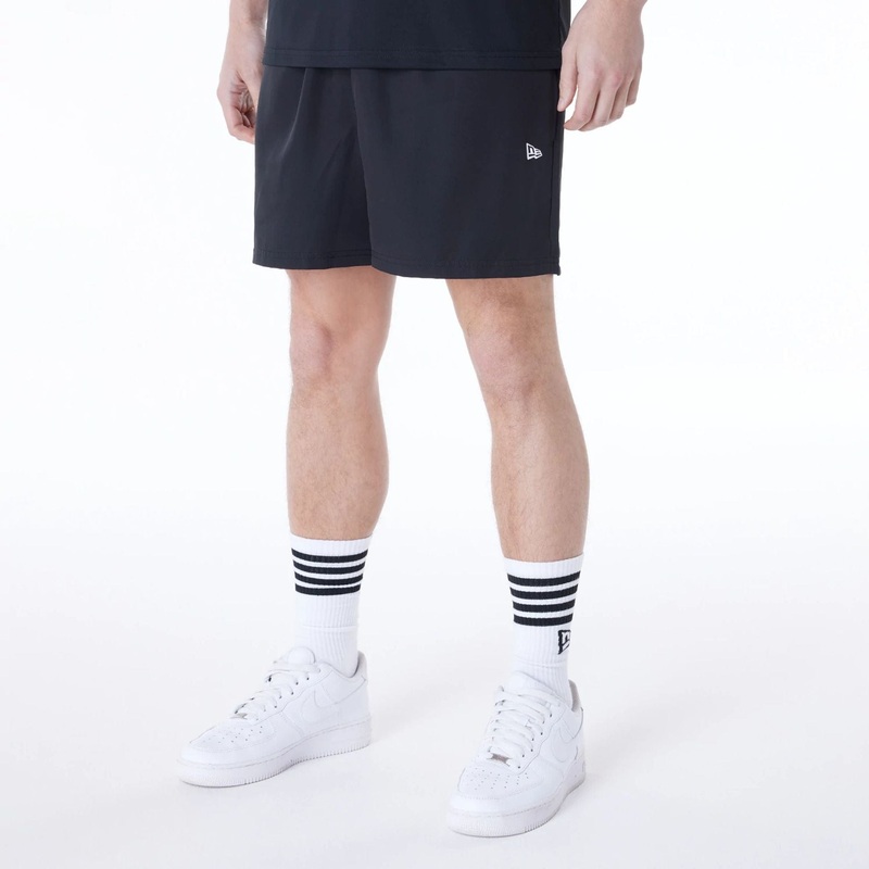 New Era Essential Black Shorts XS