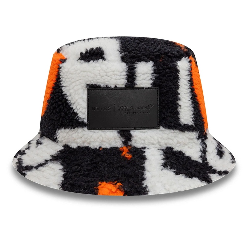 Reiss x McLaren Black Bucket Hat S