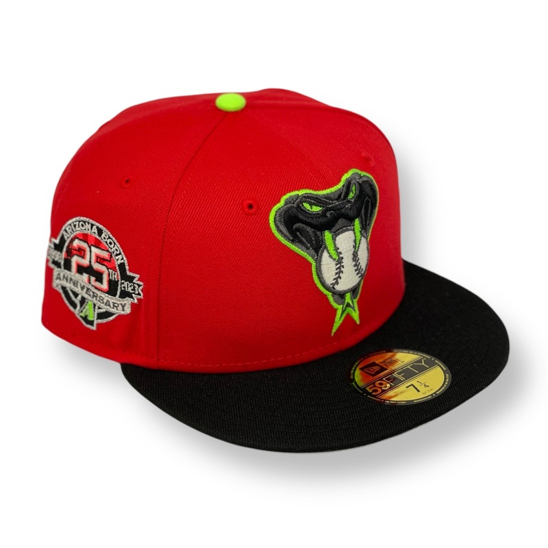 ARIZONA DIAMONDBACKS (REVERSE GRINCH) (25TH ANN) NEW ERA 59FIFTY FITTED 67/8