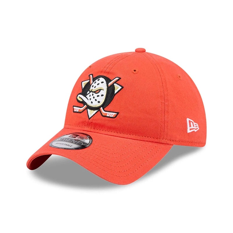 Anaheim Ducks NHL Official Team Colours Orange 9TWENTY Adjustable Cap OSFM