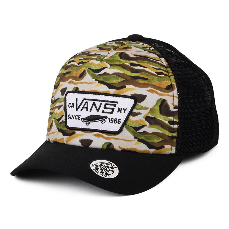 Vans Hats Kids Full Patch Trucker Cap – Camouflage CHILD ADJ.