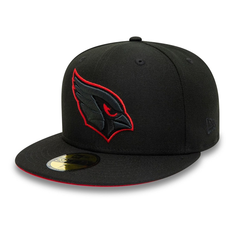 Arizona Cardinals NFL Black 59FIFTY Fitted Cap 6 7/8