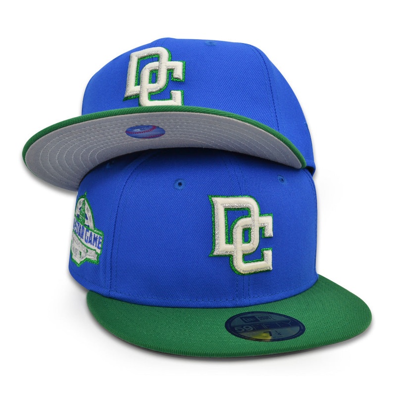 Washington Nationals DC “VOLUME 47, 2nd EDITION” Exclusive New Era 59Fifty Fitted Hat – Blue Bead/Kelly 6 7/8