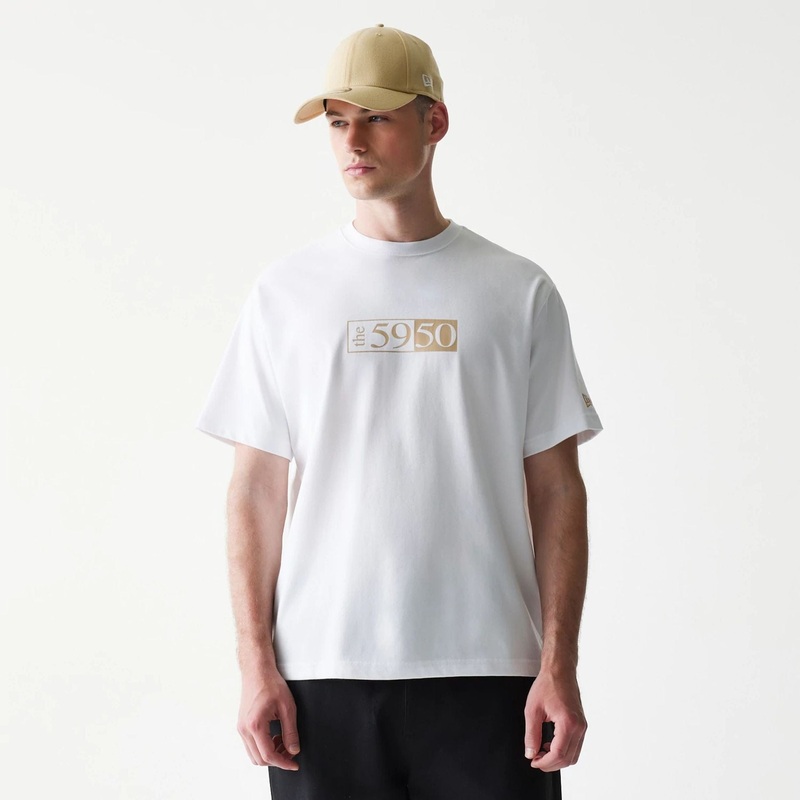 59FIFTY Fitted Cap Description Graphic White T-Shirt XS