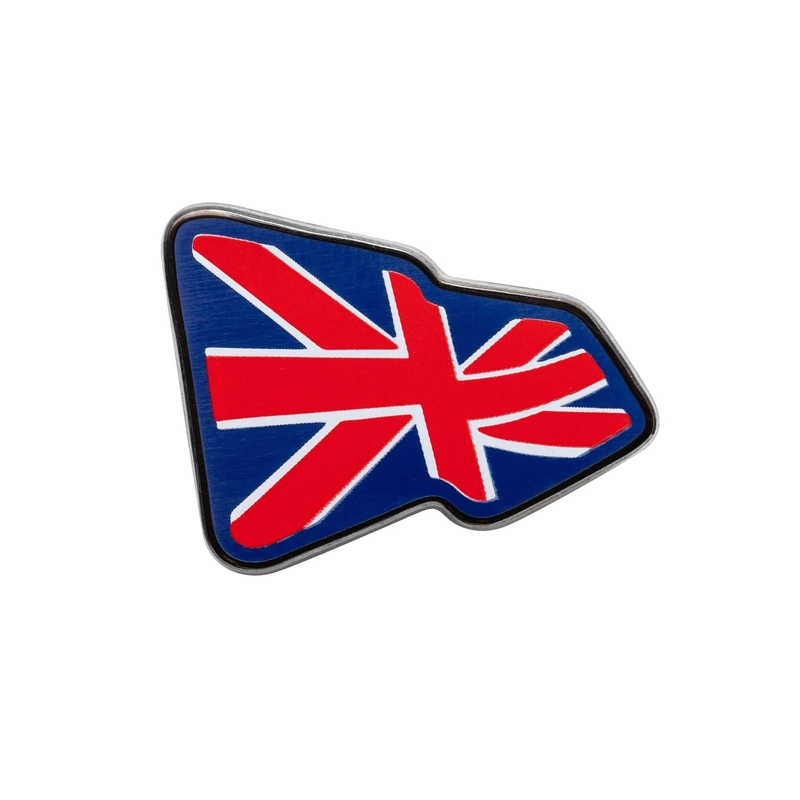 New Era Union Jack Flag Infill Red Pin Badge OSFM