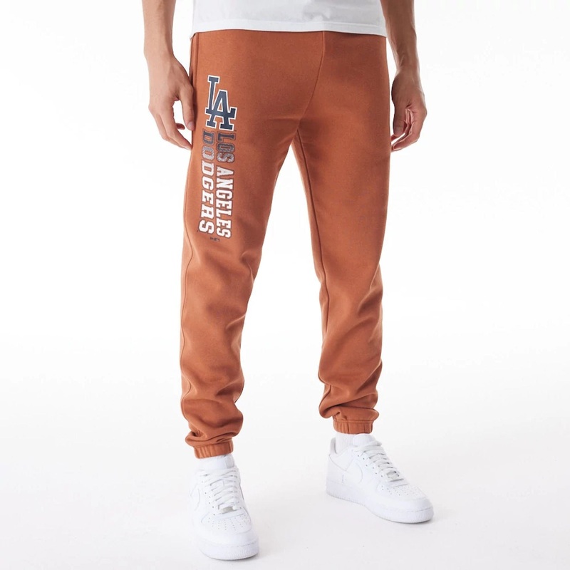 LA Dodgers MLB Gradient Graphic Brown Joggers XS