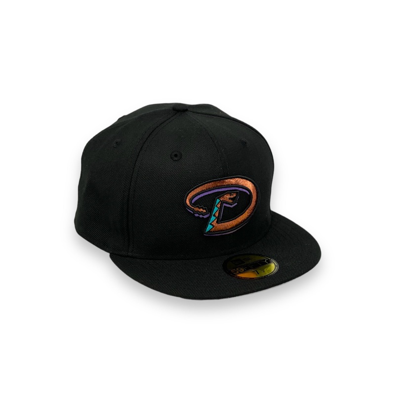 ARIZONA DIAMONDBACKS  (BLACK) (1999-2006 ROAD) NEW ERA 59FIFTY FITTED 67/8