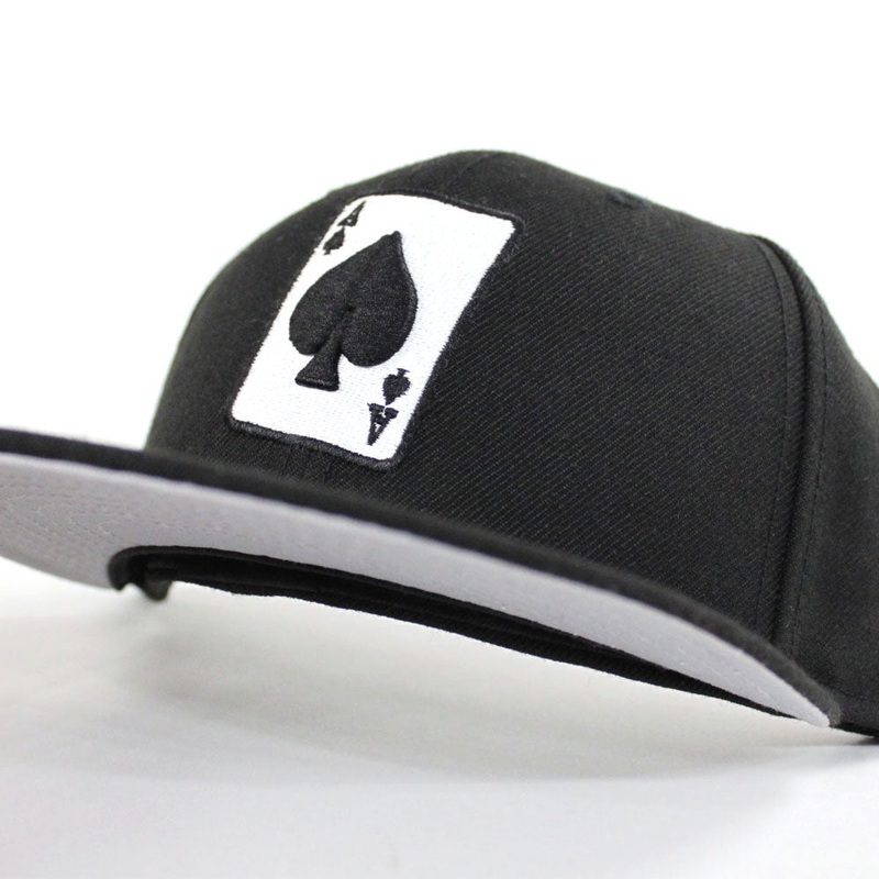 Ace of Spades New Era 59Fifty Fitted Hats (Black) 7