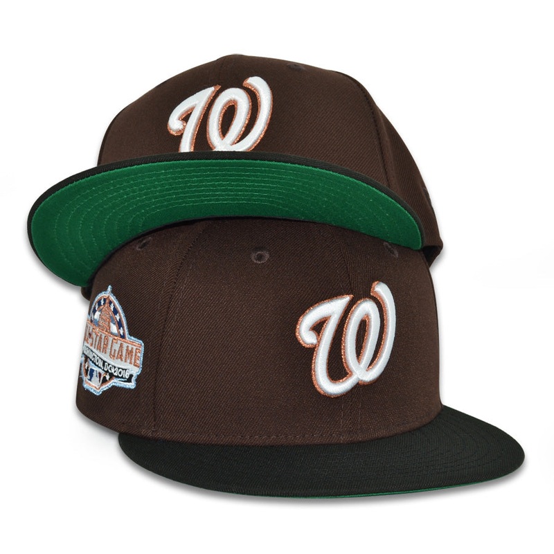 Washington Nationals “WILLFULL” Exclusive New Era 59Fifty Fitted Hat – Burntwood/Black 6 7/8