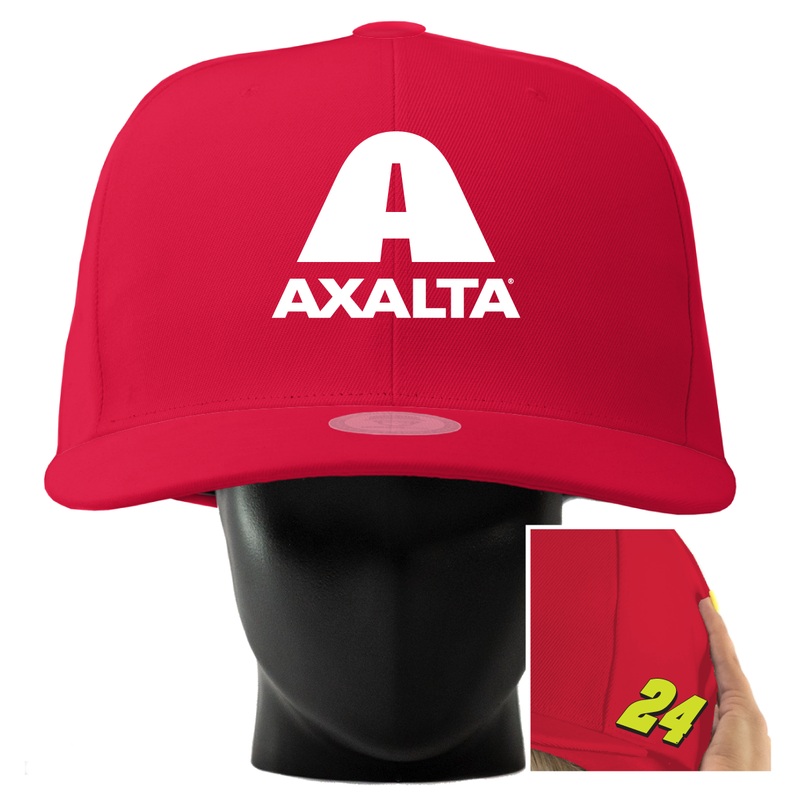 William Byron #24 AXALTA Noggin Red (S/M)